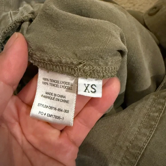 Cloth & Stone Olive Green Women's Jumpsuit - Picture 5 of 5